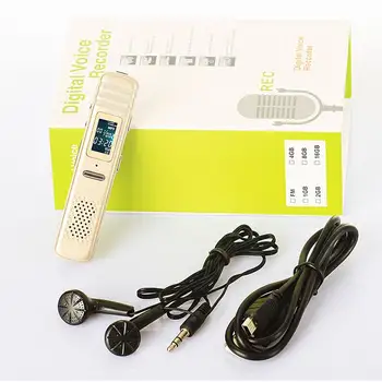Gold color Mini Digital Voice Recorder Audio Recorder 8gb MP3 player Build in microphone & Speaker USB Disk repeater function
Gold color Mini Digital Voice Recorder Audio Recorder 8gb MP3 player Build in microphone & Speaker USB Disk repeater function