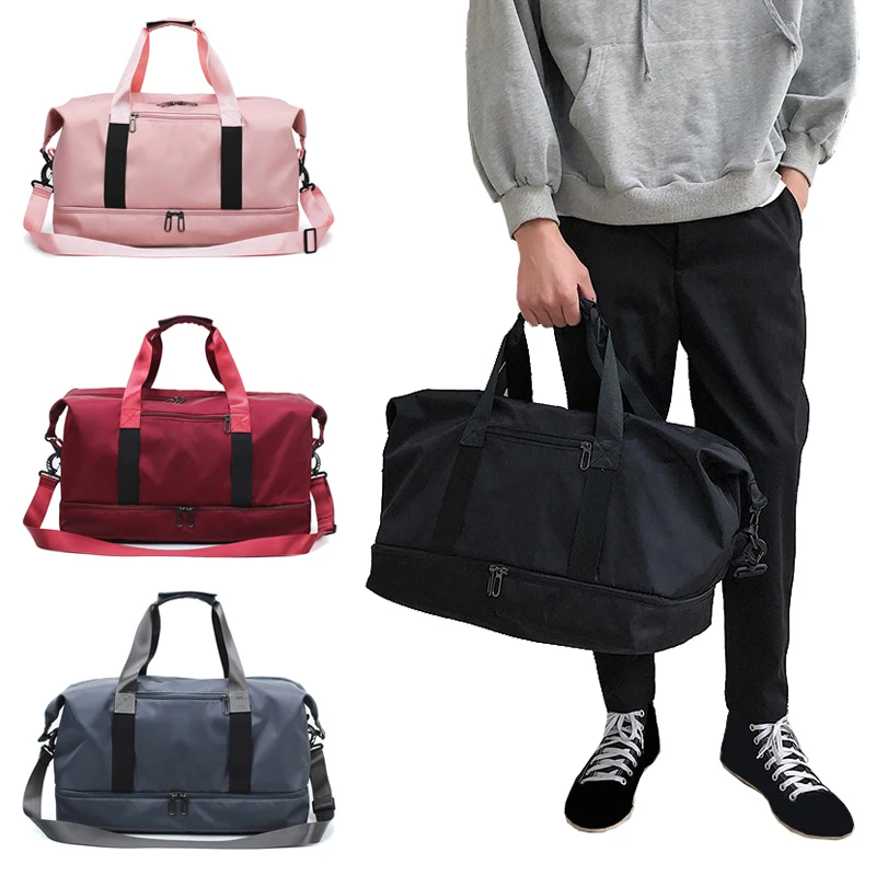 Travel Luggage Bag 2019 Oxford Waterproof Sports Bag Lady Duffel Gym Bags Handbags Women Yoga Mat Swimming Bag 4 colors
Travel Luggage Bag 2019 Oxford Waterproof Sports Bag Lady Duffel Gym Bags Handbags Women Yoga Mat Swimming Bag 4 colors