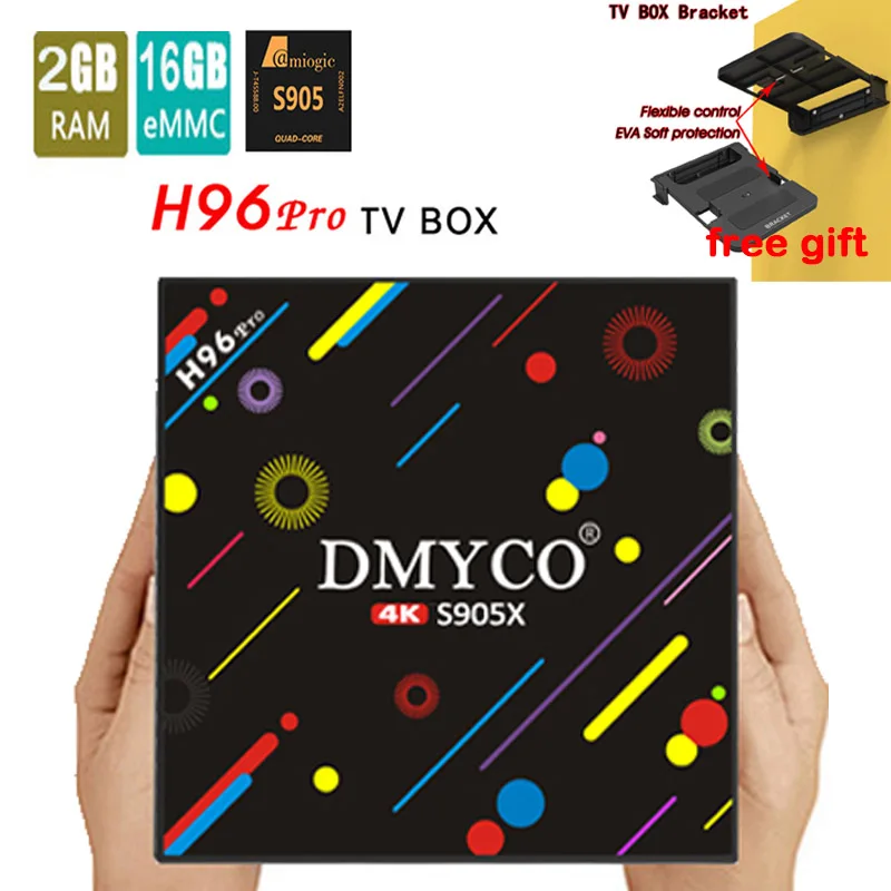 Android 7.1 TV Box H96 Pro Amlogic S905X Octa-Core 2G/16G Bluetooth 2.4G/5.8GHz Wifi HDMI 4K HDR Media Player set top box
Android 7.1 TV Box H96 Pro Amlogic S905X Octa-Core 2G/16G Bluetooth 2.4G/5.8GHz Wifi HDMI 4K HDR Media Player set top box