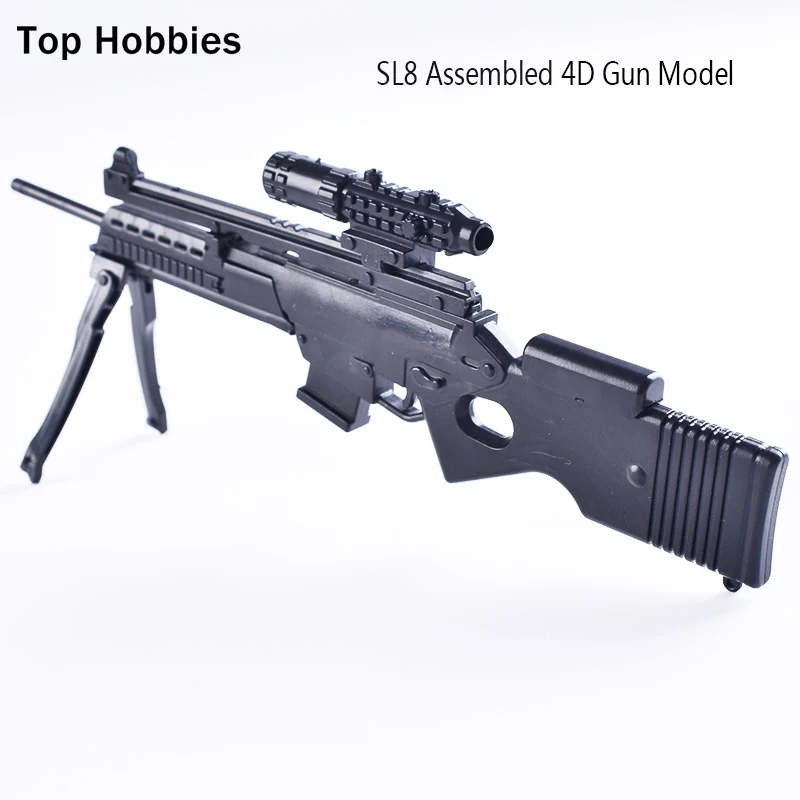 1:6 Scale Gun Model Doll Soldier Accessories SL8-2 4D Assemble Weapon Puzzles Building Bricks Plastic Gun Soldier Action Figure
1:6 Scale Gun Model Doll Soldier Accessories SL8-2 4D Assemble Weapon Puzzles Building Bricks Plastic Gun Soldier Action Figure