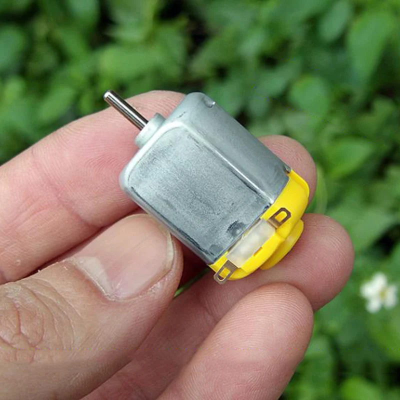 Standard motor Micro Mini 130 DC Motor 6V-12V 13300RPM High Speed Strong Magnetic for DIY Toys Hobbies Racing Slot Car
Standard motor Micro Mini 130 DC Motor 6V-12V 13300RPM High Speed Strong Magnetic for DIY Toys Hobbies Racing Slot Car