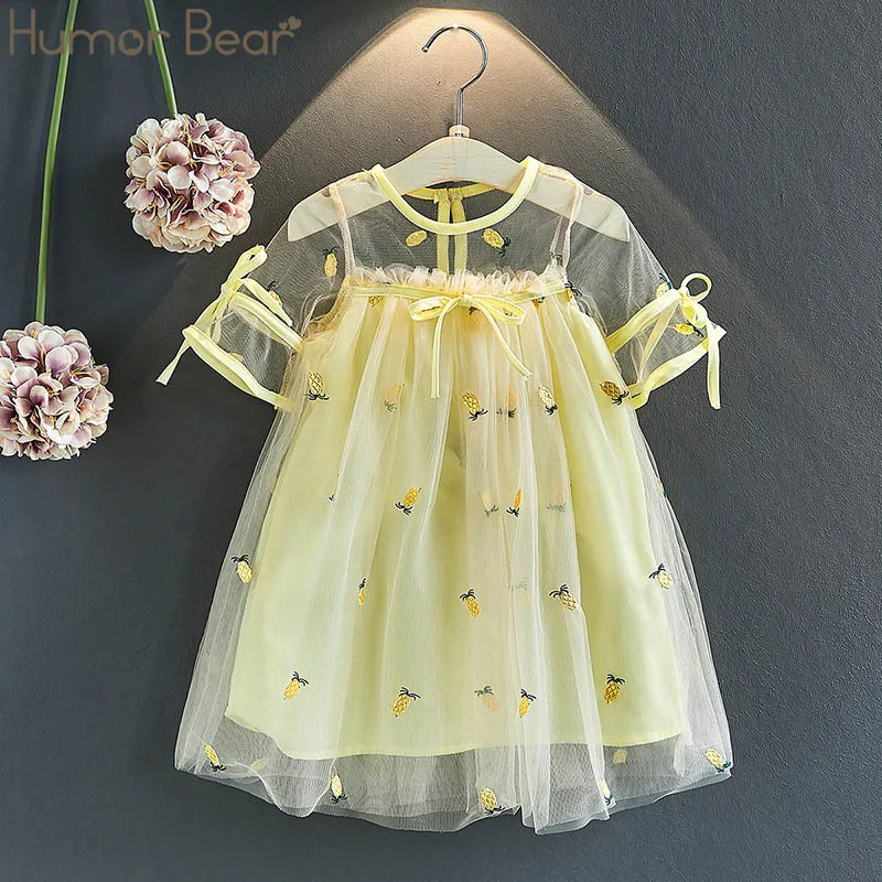 Humor Bear Summer Fruit Girls Dresses Wedding Girls Bow Embroidery Lace Princess Dress Tulle Kids Elegant Girls Dress 3-7 Years
Humor Bear Summer Fruit Girls Dresses Wedding Girls Bow Embroidery Lace Princess Dress Tulle Kids Elegant Girls Dress 3-7 Years
