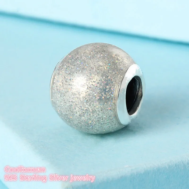 Autumn Original 925 Sterling Silver Glitter Ball Charm, Silvery Glitter Enamel Beads Fit Pandora Charms Bracelet Jewelry
Autumn Original 925 Sterling Silver Glitter Ball Charm, Silvery Glitter Enamel Beads Fit Pandora Charms Bracelet Jewelry