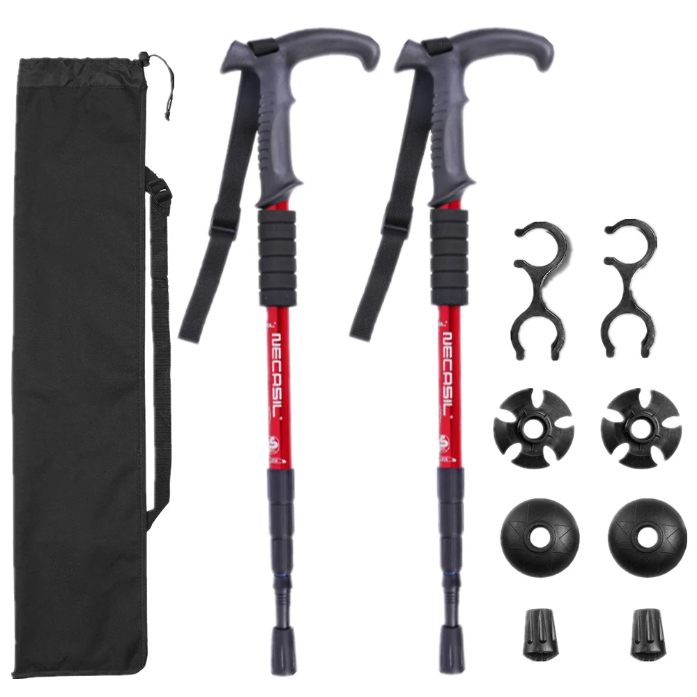 Anti Shock Nordic Walking Sticks Telescopic Trekking,Hiking Poles Climbing Ultralight Walking Canes With EVA T Handle Polo
Anti Shock Nordic Walking Sticks Telescopic Trekking,Hiking Poles Climbing Ultralight Walking Canes With EVA T Handle Polo