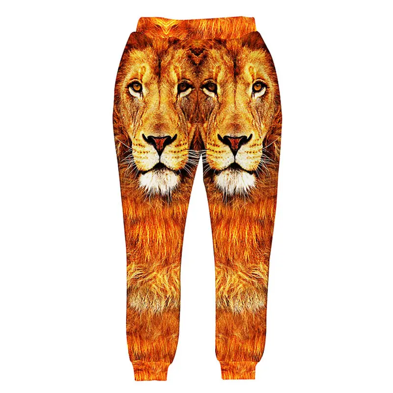 Men Joggers Pants 3D Sweatpants Print Animal Characters Lion Wolf Cat Snake Dog Graphic Loose Casual Trousers Homme Plus Size
Men Joggers Pants 3D Sweatpants Print Animal Characters Lion Wolf Cat Snake Dog Graphic Loose Casual Trousers Homme Plus Size