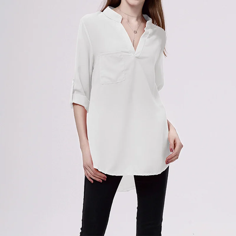 ETOSELL Boho Ladies Long Sleeve Casual Tee Tops 2019 Summer Loose Tops V-Neck Chiffon T-Shirt For Women
ETOSELL Boho Ladies Long Sleeve Casual Tee Tops 2019 Summer Loose Tops V-Neck Chiffon T-Shirt For Women