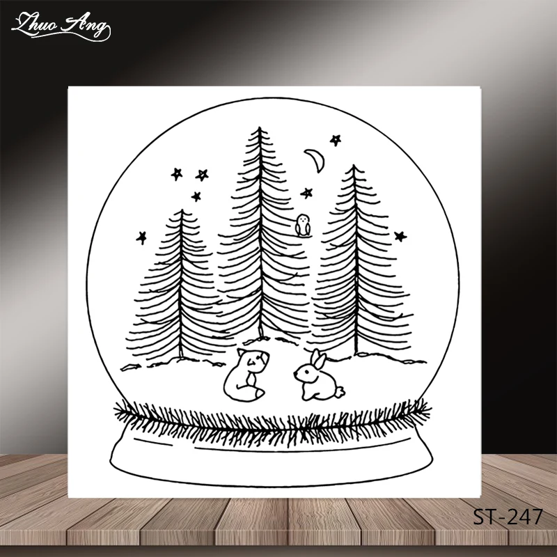 ZhuoAng Magic ball Transparent and Clear Stamp DIY Scrapbooking Album Card Making DIY Decoration Making
ZhuoAng Magic ball Transparent and Clear Stamp DIY Scrapbooking Album Card Making DIY Decoration Making