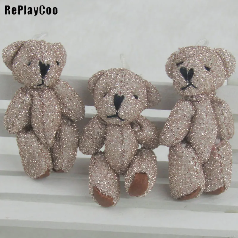 100PCS/LOT Mini Teddy Bear Stuffed Plush Toys Small Bear Stuffed Toys 4.5cm Pendant Kids Toys Birthday Gift Party Decor GMR037
100PCS/LOT Mini Teddy Bear Stuffed Plush Toys Small Bear Stuffed Toys 4.5cm Pendant Kids Toys Birthday Gift Party Decor GMR037