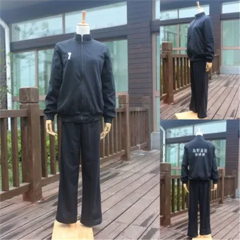 Haikyu Haikyuu!! Kiyoko Shimizu Karasuno High School Volleyball Sportswear Club Uniform Training Suit Unisex Cosplay Costume
Haikyu Haikyuu!! Kiyoko Shimizu Karasuno High School Volleyball Sportswear Club Uniform Training Suit Unisex Cosplay Costume