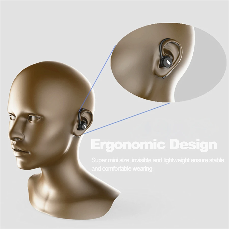 Twins Mini in-ear Wireless Earbuds Bluetooth Earphone Earhook Stereo Tiny Earphone 2000mAh Power Bank for Phone Sport with Mic (12)