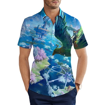 Short Sleeve Summer T Shirts Mens Streetwear 3D Landview Printing Big Size S To 4xL Harajuku Mens Clothes 6 Patterns
Short Sleeve Summer T Shirts Mens Streetwear 3D Landview Printing Big Size S To 4xL Harajuku Mens Clothes 6 Patterns