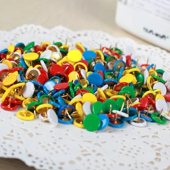 300 pcs/lot Cute Colored Decorative Cork Thumb Tacks Push Pins Thumbtacks Board Pushpins Stationery Office School Supplies
300 pcs/lot Cute Colored Decorative Cork Thumb Tacks Push Pins Thumbtacks Board Pushpins Stationery Office School Supplies