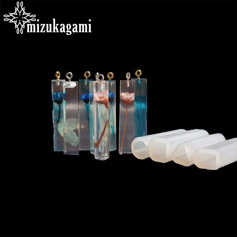 UV Resin Jewelry Liquid Silicone Mold Prism & Cuboid Shape Molds For DIY Making | Украшения и аксессуары