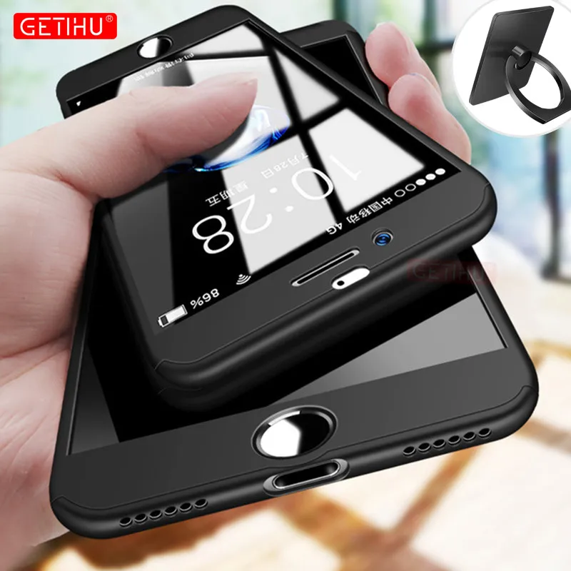 GETIHU For iPhone X 10 7 6 6s plus Case 360 Full Luxury Protection Case Cover Coque Protective For iPhone 6 6S Cases +Nano Glass
GETIHU For iPhone X 10 7 6 6s plus Case 360 Full Luxury Protection Case Cover Coque Protective For iPhone 6 6S Cases +Nano Glass