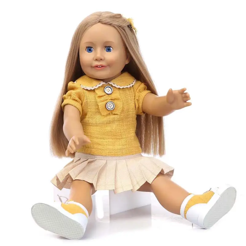18inch Doll Silicone Lifelike Newborn Dolls Reborn Baby Doll Little Girl Boy Birthday Gift Pirncess Doll DIY Toys
18inch Doll Silicone Lifelike Newborn Dolls Reborn Baby Doll Little Girl Boy Birthday Gift Pirncess Doll DIY Toys