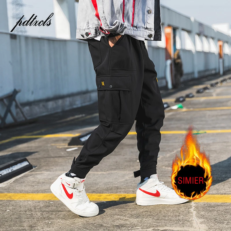 New Japanese Style Multi-Pockets Fleece Thicken Fashionable Brand Men's Harem Pants Hip Hop Autumn Casual Cargo Jogger Trousers
New Japanese Style Multi-Pockets Fleece Thicken Fashionable Brand Men's Harem Pants Hip Hop Autumn Casual Cargo Jogger Trousers