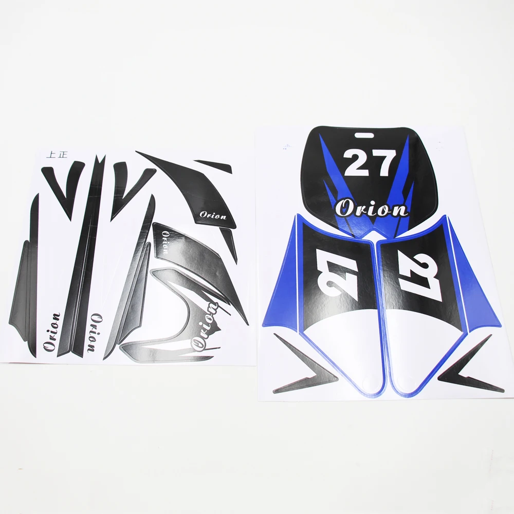 NEW Blue Decal Sticker for Motorcycle ATV Dirt Bike Off-road Minimoto Pit Pocket Bike
NEW Blue Decal Sticker for Motorcycle ATV Dirt Bike Off-road Minimoto Pit Pocket Bike