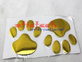 by DHL or Fedex 200set 2pcs/set Silver Funny Bear Paw Pet Animal Footprint Emblem 3D Cartoon Car Stickers Decor Auto Accessories
by DHL or Fedex 200set 2pcs/set Silver Funny Bear Paw Pet Animal Footprint Emblem 3D Cartoon Car Stickers Decor Auto Accessories