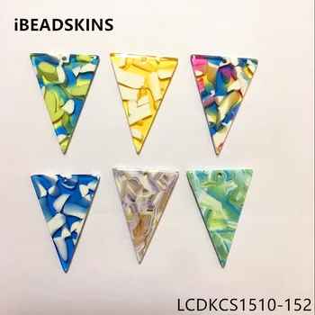 New arrival! 41X29mm 50pcs/lot acetic acid imitate marble texture triangle-shape charms for earring/Jewelry DIY(As shown)
New arrival! 41X29mm 50pcs/lot acetic acid imitate marble texture triangle-shape charms for earring/Jewelry DIY(As shown)