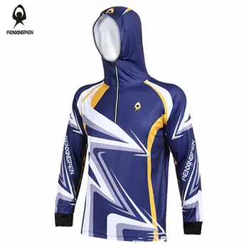 RENXINGREN 100% Polyester Clothes for Fishing Camping Hiking Anti UV Quick-drying Hood Shirt Long Sleeve Moisture Wicking Jersey
RENXINGREN 100% Polyester Clothes for Fishing Camping Hiking Anti UV Quick-drying Hood Shirt Long Sleeve Moisture Wicking Jersey