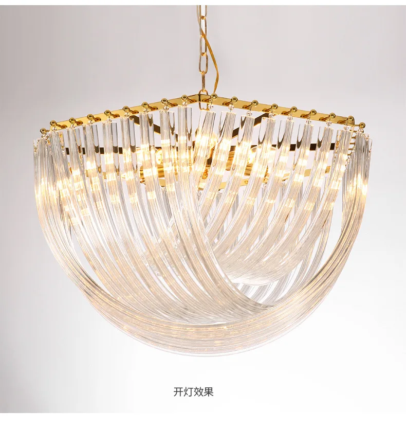Post-modern light luxury crystal living room chandelier European style creative bedroom room chandelier LED hotel light fixture
Post-modern light luxury crystal living room chandelier European style creative bedroom room chandelier LED hotel light fixture