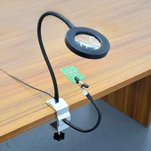 3X Desktop MagnifyingGlass USB Charging LED Light 360 Degree Rotating Magnifying Glass Repair Auxiliary Tool Magnifying Glass
3X Desktop MagnifyingGlass USB Charging LED Light 360 Degree Rotating Magnifying Glass Repair Auxiliary Tool Magnifying Glass