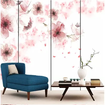 Custom Size Floral Wallpaper 3D Chinese Style Ink Floral Pink Background Mural Wallpapers for Living Room Bedroom Wall Paper 3D
Custom Size Floral Wallpaper 3D Chinese Style Ink Floral Pink Background Mural Wallpapers for Living Room Bedroom Wall Paper 3D