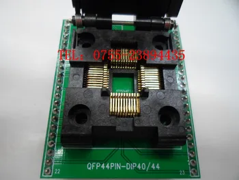 Free shipping new programming socket QFP44 turn to DIP44 TQFP44 LQFP44 test holeder IC51-0444-467 with base brand pitch 0.8mm
Free shipping new programming socket QFP44 turn to DIP44 TQFP44 LQFP44 test holeder IC51-0444-467 with base brand pitch 0.8mm