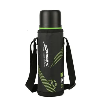 Stainless Steel thermos 1Liter sport water bottle double lid thermoses with portable bag big capacity travel picnic thermo cup
Stainless Steel thermos 1Liter sport water bottle double lid thermoses with portable bag big capacity travel picnic thermo cup