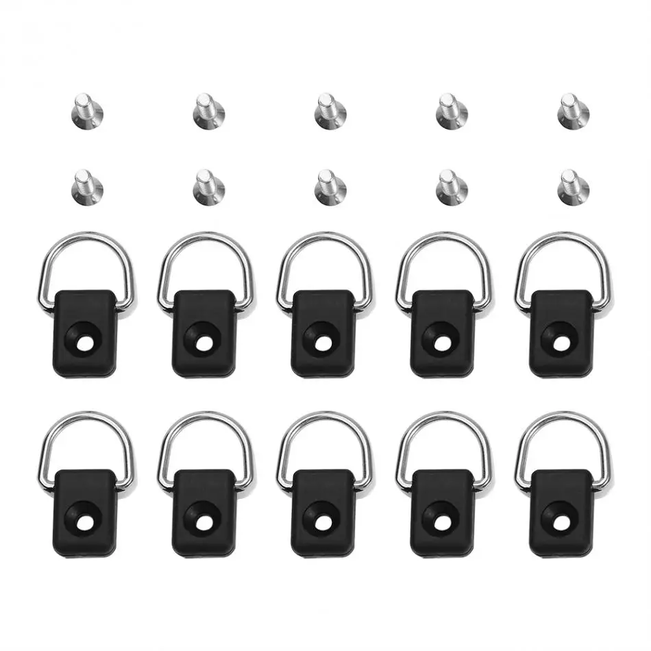 10pcs/lot Kayak D-rings Water Sports Fishing Rigging Canoe D Rings with M6 Screws Boating Kayak Accessories
10pcs/lot Kayak D-rings Water Sports Fishing Rigging Canoe D Rings with M6 Screws Boating Kayak Accessories
