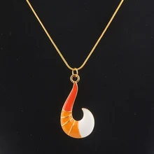 SG 2018 Newest Anime Miraculous Ladybug Lady Chic Necklace With Metal Chain Men Gold Fox Fish Hook Shape Pendants Necklaces Gift
SG 2018 Newest Anime Miraculous Ladybug Lady Chic Necklace With Metal Chain Men Gold Fox Fish Hook Shape Pendants Necklaces Gift