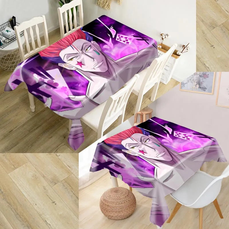 New Arrival Custom Hisoka Anime Table Cloth Waterproof Oxford Fabric Rectangular Tablecloth Home Party Tablecloth
New Arrival Custom Hisoka Anime Table Cloth Waterproof Oxford Fabric Rectangular Tablecloth Home Party Tablecloth