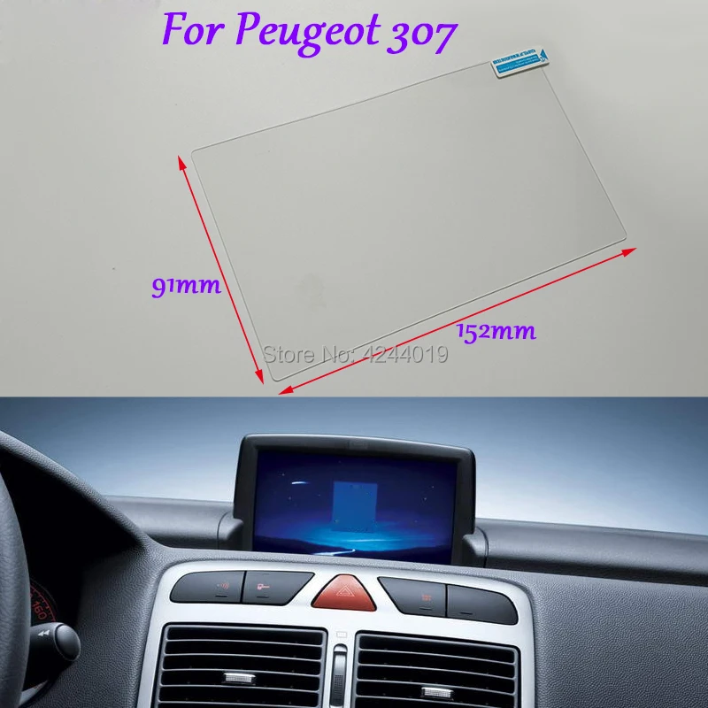 Tommia Car Styling GPS Navigation Screen Glass Protective Film Sticker DVD Protective Film For Peugeot 307 Auto Accessories
Tommia Car Styling GPS Navigation Screen Glass Protective Film Sticker DVD Protective Film For Peugeot 307 Auto Accessories
