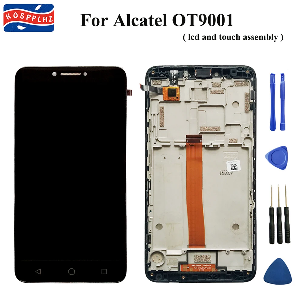 100% tested New For Alcatel pixi4 Pixi 4 6.0 4g OT9001 9001D LCD Display+Touch Screen Digitizer Assembly+frame Replacement+tools
100% tested New For Alcatel pixi4 Pixi 4 6.0 4g OT9001 9001D LCD Display+Touch Screen Digitizer Assembly+frame Replacement+tools