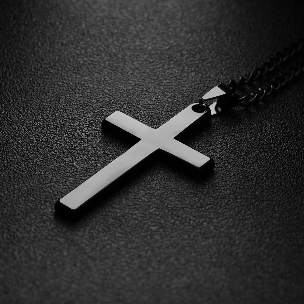 Men Cross Pendant Necklace Stainless Steel Link Chain Gold/Silver Plated Alloy Necklace Statement Jewelry
Men Cross Pendant Necklace Stainless Steel Link Chain Gold/Silver Plated Alloy Necklace Statement Jewelry
