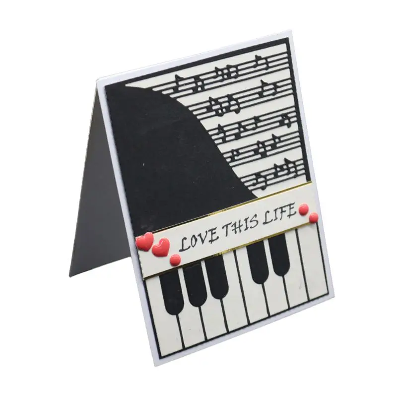 Piano Metal Cutting Dies Stencil Scrapbooking Album Stamp Paper Card Embossing Craft Decor
Piano Metal Cutting Dies Stencil Scrapbooking Album Stamp Paper Card Embossing Craft Decor