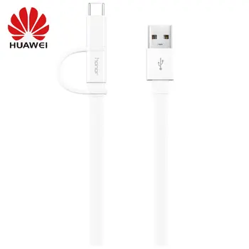 Original Huawei Honor AP55 Micro USB & Type C 2 In 1 Cable Charging Data Cord for Huawei Mate 9 10 20 Pro X P10 P20 P30 Lite
Original Huawei Honor AP55 Micro USB & Type C 2 In 1 Cable Charging Data Cord for Huawei Mate 9 10 20 Pro X P10 P20 P30 Lite