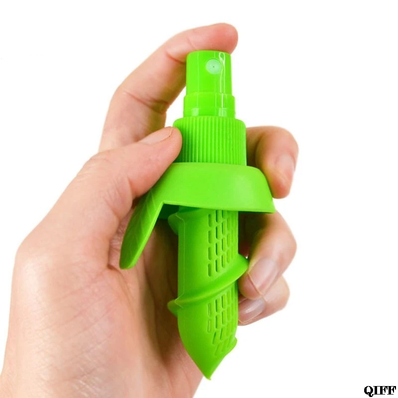 Potable Manual Fruit Lemon Sprayer Juice Squeeze Kitchen Cooking Hand Spay Tool Spiral Twist Juicer Jun12
Potable Manual Fruit Lemon Sprayer Juice Squeeze Kitchen Cooking Hand Spay Tool Spiral Twist Juicer Jun12