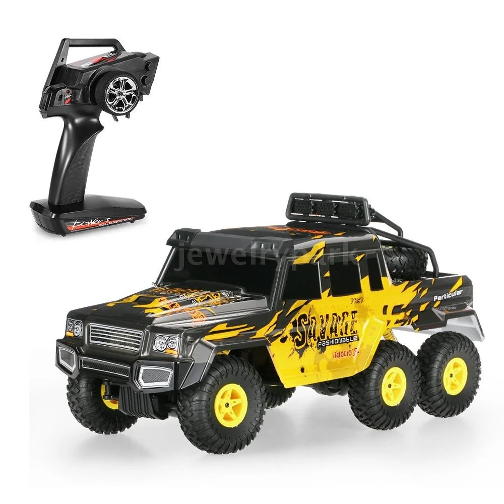 1:18 2.4G 6WD RC Car Remote Control Electric Toy Car Model Off-Road Climbing RC Buggy Outdoor Rock Crawler for Kids Gift
1:18 2.4G 6WD RC Car Remote Control Electric Toy Car Model Off-Road Climbing RC Buggy Outdoor Rock Crawler for Kids Gift