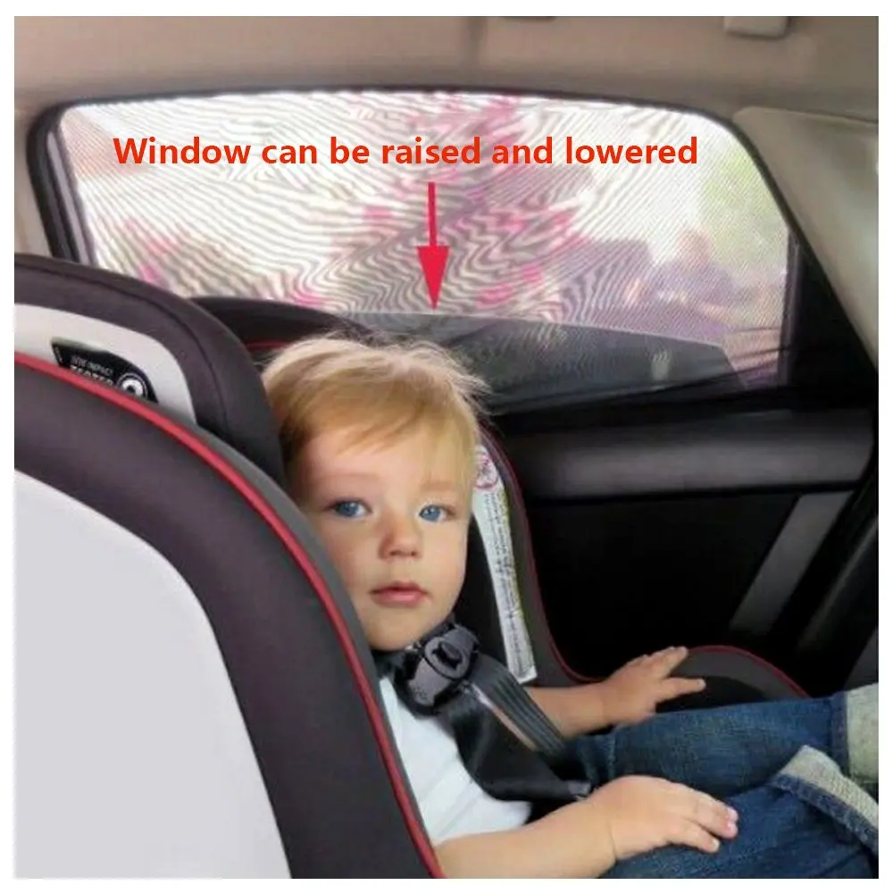 2pc Universal Car Side Window Mesh Kids Protect Bug Screen Baby Sun Shade Premium Breathable Mesh Sun Shield UV Protect Cover
2pc Universal Car Side Window Mesh Kids Protect Bug Screen Baby Sun Shade Premium Breathable Mesh Sun Shield UV Protect Cover