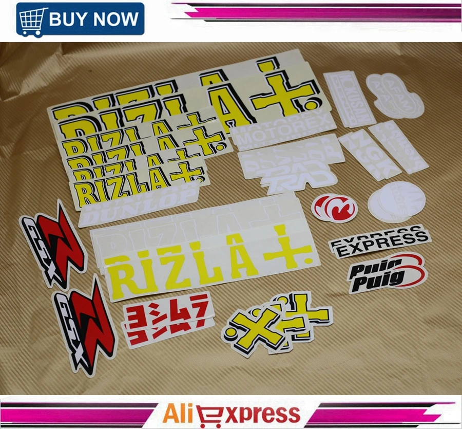 Motorcycle RIZLA Stickers For Suzuki GSXR750 GSXR600 GSXR 750 600 GSX-R Fairing Front Side Tail Decals Emblems Accessory NEW
Motorcycle RIZLA Stickers For Suzuki GSXR750 GSXR600 GSXR 750 600 GSX-R Fairing Front Side Tail Decals Emblems Accessory NEW