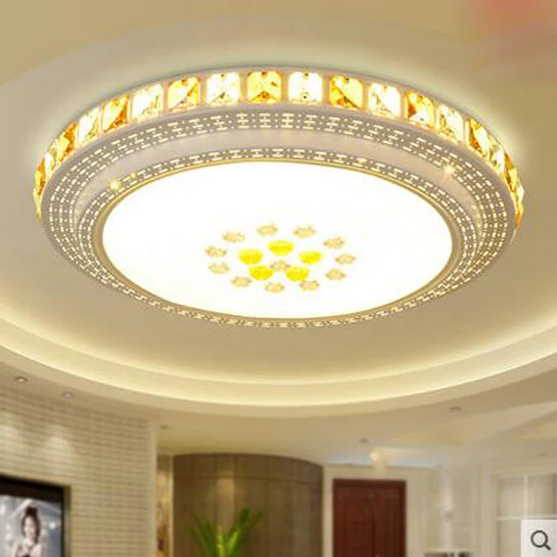 Round crystal lamp led ceiling lamp warm bedroom lamp modern minimalist restaurant room light atmospheric living room lighting
Round crystal lamp led ceiling lamp warm bedroom lamp modern minimalist restaurant room light atmospheric living room lighting
