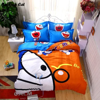 Hot Sale Cartoon Japan Doraemon Bedding Set for Kids Gift Pikachu Stitch Bedclothes Duvet Cover Sets with Bed Sheet Pillowcases
Hot Sale Cartoon Japan Doraemon Bedding Set for Kids Gift Pikachu Stitch Bedclothes Duvet Cover Sets with Bed Sheet Pillowcases