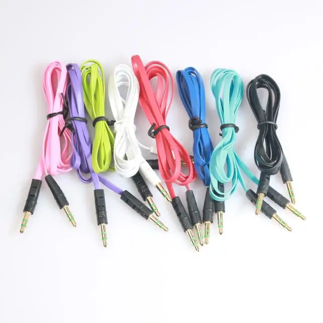 AUX Cable 3.5mm Jack Cable Metal Shell Jack Male to Male Car Aux Auxiliary Cord for Phone MP3 Tablet PC Stereo Audio Cable #30
AUX Cable 3.5mm Jack Cable Metal Shell Jack Male to Male Car Aux Auxiliary Cord for Phone MP3 Tablet PC Stereo Audio Cable #30