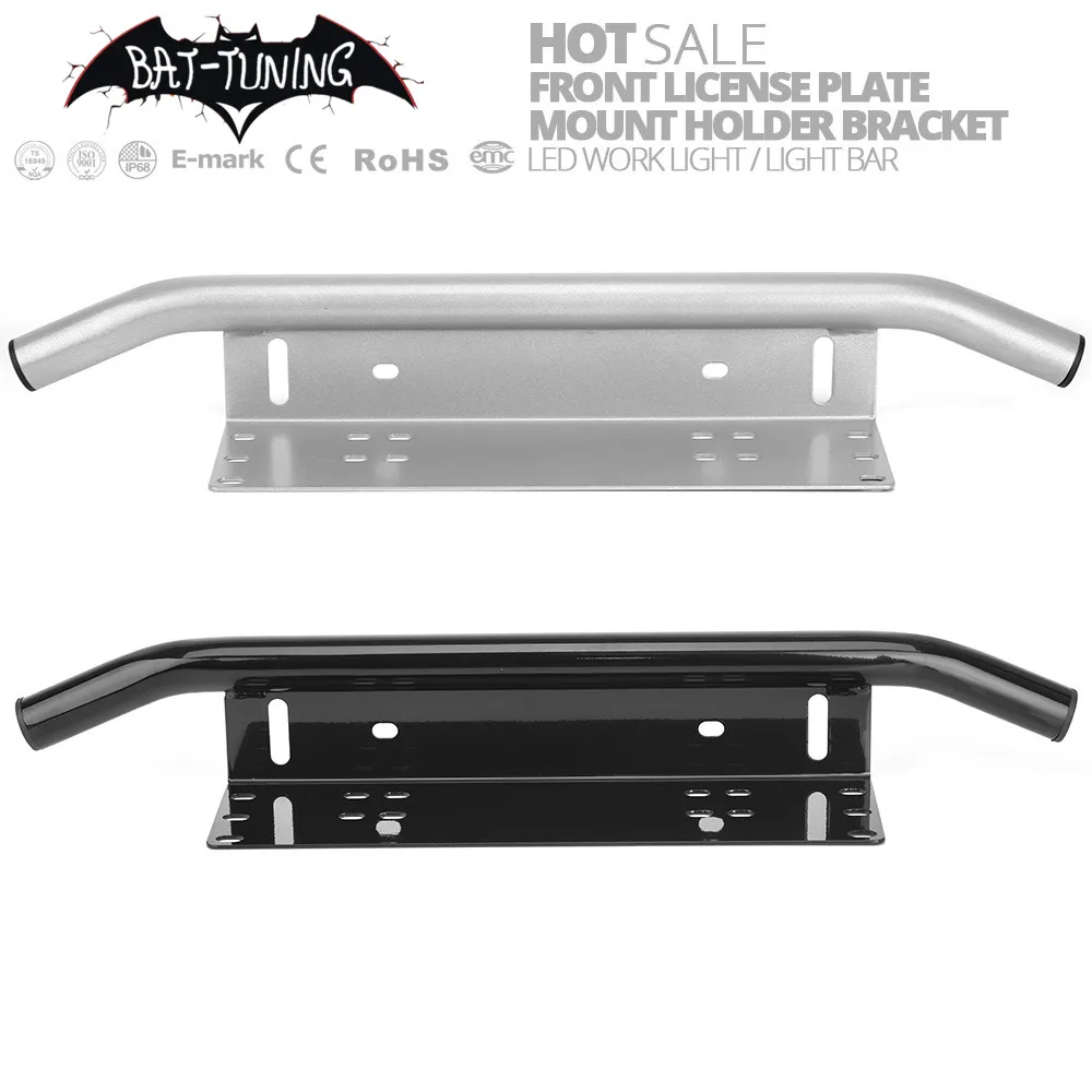 Universal Black/Silver Aluminum Bull Bar Front Bumper License Plate Light Mounting Bracket Lamp Holder For Ford F-150 Raptor
Universal Black/Silver Aluminum Bull Bar Front Bumper License Plate Light Mounting Bracket Lamp Holder For Ford F-150 Raptor