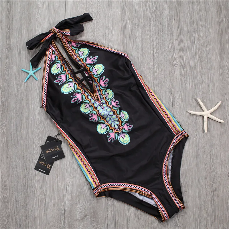 One Piece Swimsuit Women Swimwear Halter Swimming Suit for Women Bathing Suit Retro Monokini Female Beachwear Padded Swim Wear
One Piece Swimsuit Women Swimwear Halter Swimming Suit for Women Bathing Suit Retro Monokini Female Beachwear Padded Swim Wear