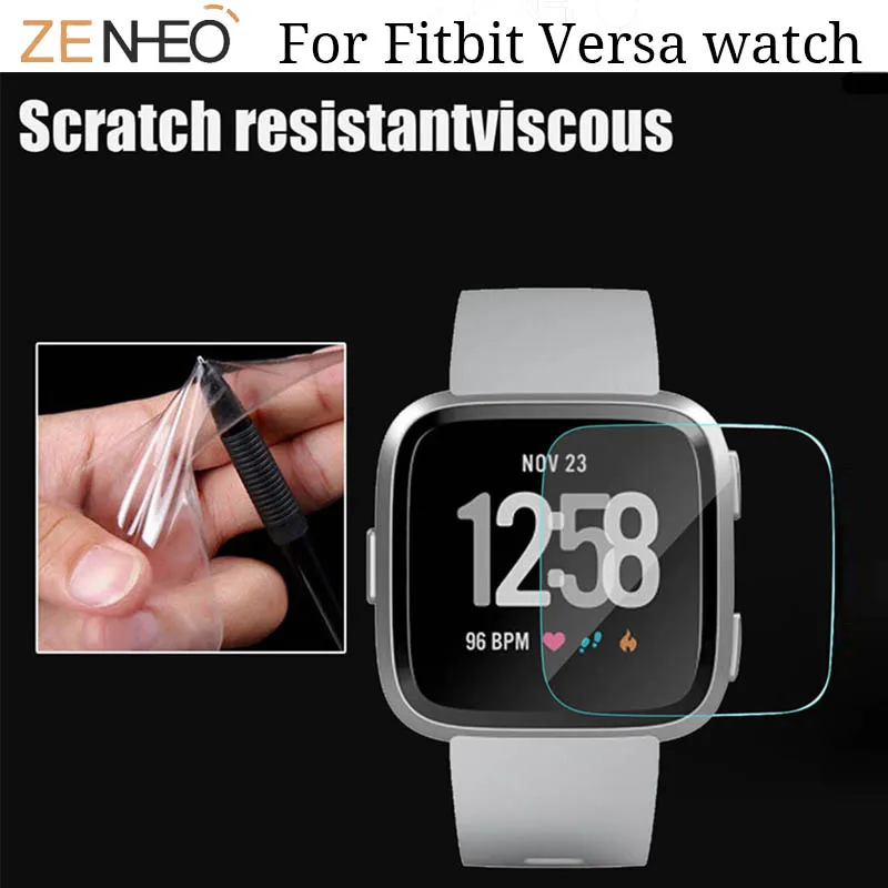 Protector HD film For Fitbit Versa smart Watch bracelet Screen Frosted Anti-scratch Protective Film smart Accessories 3pcs/5pcs
Protector HD film For Fitbit Versa smart Watch bracelet Screen Frosted Anti-scratch Protective Film smart Accessories 3pcs/5pcs