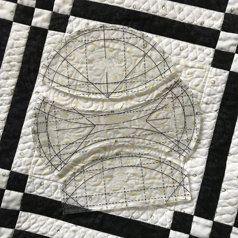 Quilters templates Ruler Every Curve Circle ruler Set for domestic sewing machine 1set=3pcs #QTSKCU3
Quilters templates Ruler Every Curve Circle ruler Set for domestic sewing machine 1set=3pcs #QTSKCU3
