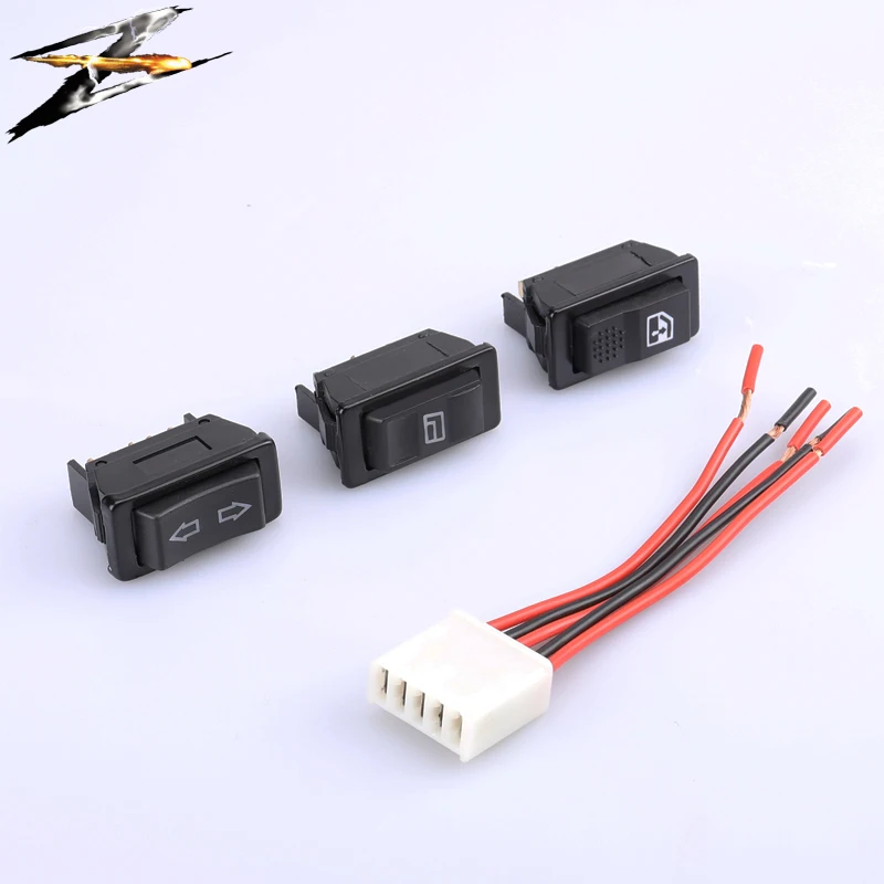 Cars DC 12V Pin for Window Switch Electric Switch Lifting Switch Control Momentary Car Window Truck Power Switch Vehicle
Cars DC 12V Pin for Window Switch Electric Switch Lifting Switch Control Momentary Car Window Truck Power Switch Vehicle