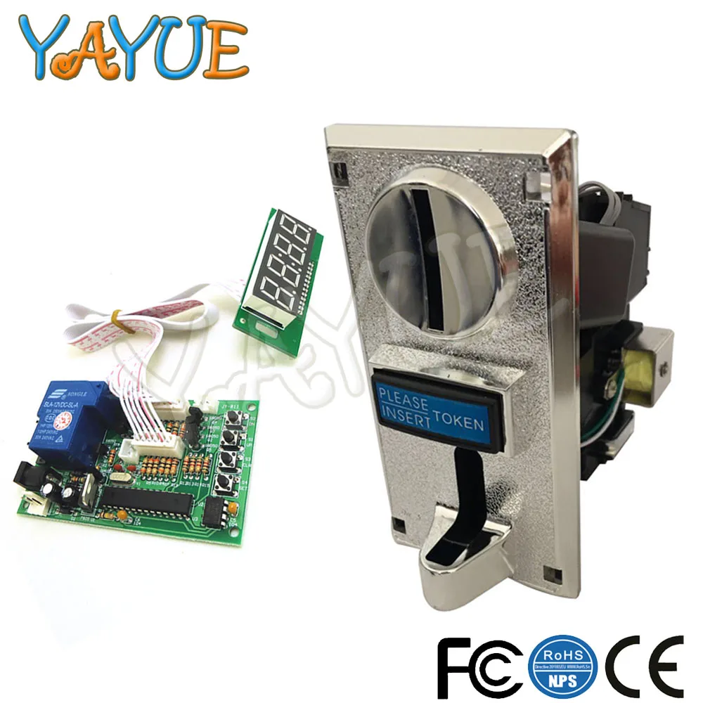 Timer Control Board Time Controller PCB with 6 kind Coin Acceptor for Arcade Machine Massage Chair with 40cm White Lead,JY-15B
Timer Control Board Time Controller PCB with 6 kind Coin Acceptor for Arcade Machine Massage Chair with 40cm White Lead,JY-15B